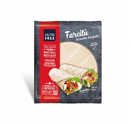 Nf farcitú gluténmentes tortilla lap 120 g Fittipanna Sz