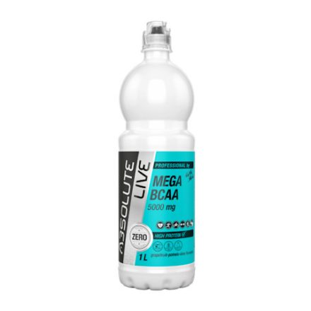 Absolute Live, Mega BCAA, grapefruit - lime - pomelo ízű ital, 900 ml