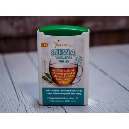 Balance Food Stevia tabletta 100 db