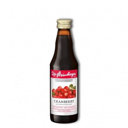 Dr. Steinberger Cranberry tőzegáfonyalé – 330 ml