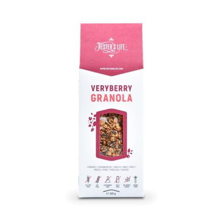 Hester's Life Veryberry granola / ribizlis granola 320 g