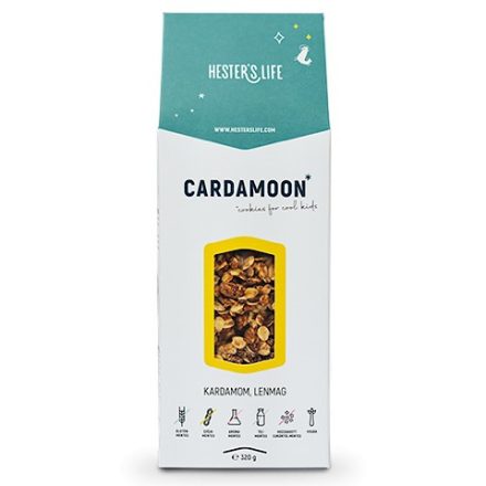 Hester's Life Cardamoon Cookies / kardamomos-lenmagos gabonapehely, 320g