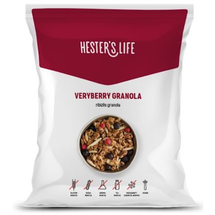 Hester's Life Veryberry granola / ribizlis granola 60g