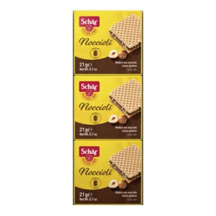 Schar Noccioli, töltött keksz, 63g