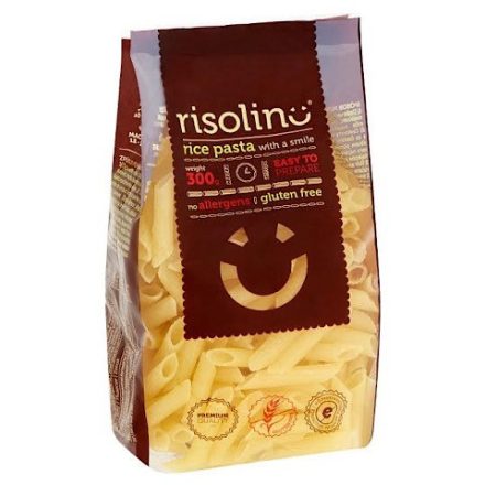 Risolino, rizstészta, Penne, gluténmentes, 300g