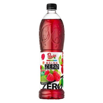 Pölöskei szörp, ZERO, málna ízű, 1 liter