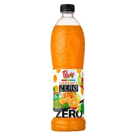 Pölöskei szörp, ZERO, narancs ízű, 1 liter