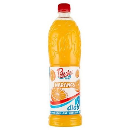 Pölöskei szörp, diabetikus, narancs ízű, 1 liter