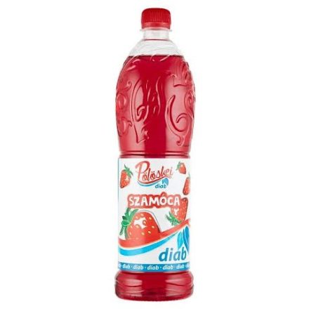 Pölöskei szörp, diabetikus, szamóca ízű, 1 liter