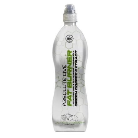 Absolute Live, Fat Burner, kaktuszfüge-eper ízű ital, 900 ml