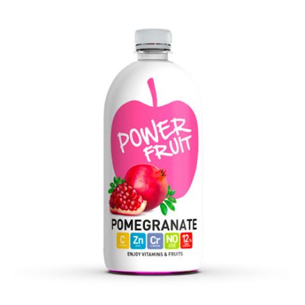 Power Fruit Gránátalma ízű ital, C-vitaminnal, krómmal és cinkkel, 750ml