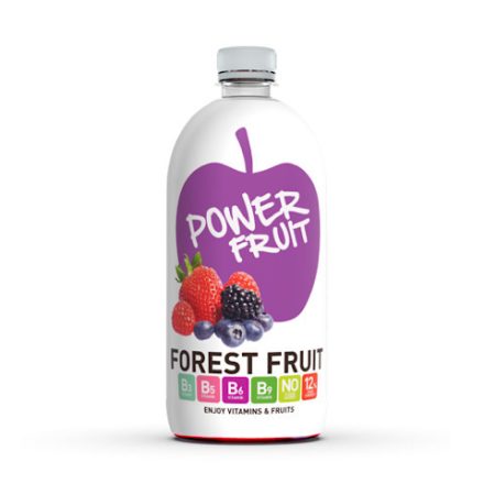 Power Fruit Erdei gyümölcs ízű ital, B-vitamin kompexel, 750 ml