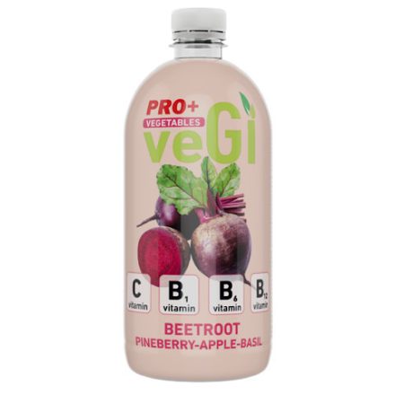 Pro+ Vegi, Cékla-Eper-Bazsalikom ízű ital, 750ml