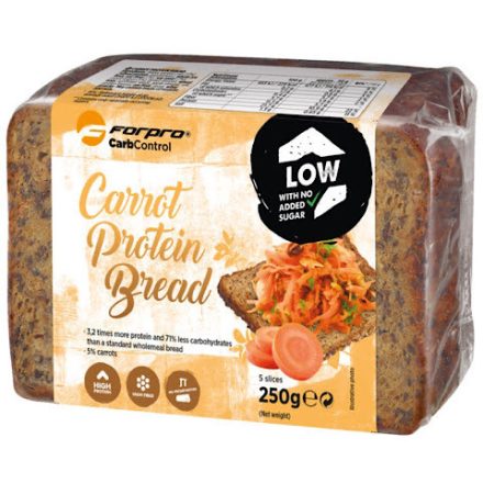 ForPro Protein Bread, Carrot/Répa, 250g