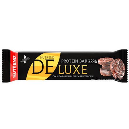 Nutrend Deluxe fehérjeszelet, Choco Brownie, 60g