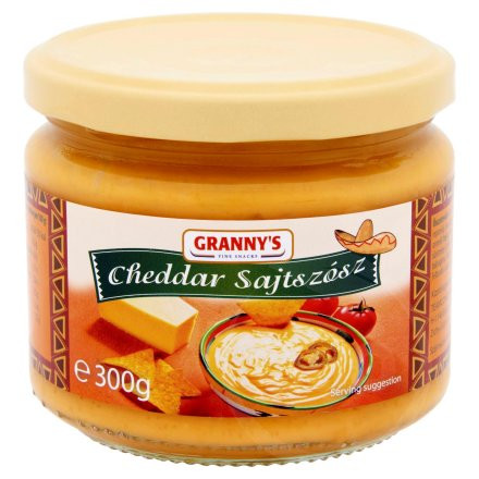 Grannys cheddar sajtszósz 300 g