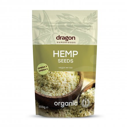 Dragon superfoods bio hántolt kendermag 200 g